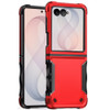 Military Grade Shockproof Hybrid Armor Case for Samsung Galaxy Z Flip 8 - Red