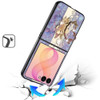 Butterfly Diamond Rhinestone Case for Samsung Galaxy Z Flip 8 - Purple