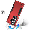 Military Grade Shockproof Hybrid Armor Case for Samsung Galaxy Z Fold 8 Ultra - Red