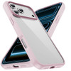 HD Slim Transparent Case for iPhone 18 Pro Max and iPhone 17 Pro Max - Pink