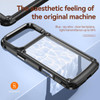Military Grade Tough Shield Snap-on Transparent Case for iPhone 18 Pro Max and iPhone 17 Pro Max - Black