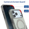 Military Grade HD Armor MagSafe Case with Kickstand for iPhone 18 Pro Max and iPhone 17 Pro Max - Grey