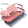 Military Grade HD Armor MagSafe Case with Kickstand for iPhone 18 Pro Max and iPhone 17 Pro Max - Pink
