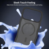 Shade Series Curly Wave Grip Hybrid Case with MagSafe for iPhone 18 Pro Max and iPhone 17 Pro Max - Black