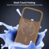 Shade Series Curly Wave Grip Hybrid Case with MagSafe for iPhone 18 Pro Max and iPhone 17 Pro Max - Brown