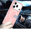 Shade Series MagSafe Case with Ring Holder Kickstand for iPhone 18 Pro Max and iPhone 17 Pro Max - Pink