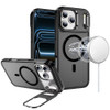 InFrame Series MagSafe Matte Case with Camera Ring Stand for iPhone 18 Pro Max and iPhone 17 Pro Max - Black