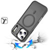 InFrame Series MagSafe Matte Case with Camera Ring Stand for iPhone 18 Pro Max and iPhone 17 Pro Max - Grey