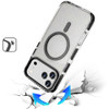 Transparent Protective Bumper Case with MagSafe for iPhone 18 Pro Max and iPhone 17 Pro Max - Black