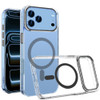 Crystal Clear Transparency MagSafe Case for iPhone 18 Pro Max and iPhone 17 Pro Max - Black