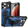 Military Grade MagSafe Tough Ultra Rugged Hybrid Case with Kickstand for iPhone 18 Pro Max and iPhone 17 Pro Max - Blue