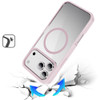 HD Slim Transparent Crystal Case with MagSafe for iPhone 18 Pro Max and iPhone 17 Pro Max - Pink