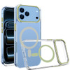 Crystal Clear Transparency MagSafe Case for iPhone 18 Pro Max and iPhone 17 Pro Max - Light Green