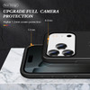 360 Rotating Ring Grip Hybrid Case for iPhone 18 Pro Max and iPhone 17 Pro Max - Black