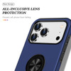 360 Rotating Ring Grip Hybrid Case for iPhone 18 Pro Max and iPhone 17 Pro Max - Blue