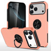 360 Rotating Ring Grip Hybrid Case for iPhone 18 Pro Max and iPhone 17 Pro Max - Rose Gold