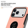 360 Rotating Ring Grip Hybrid Case for iPhone 18 Pro Max and iPhone 17 Pro Max - Rose Gold