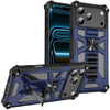 Military Grade Tough Ultra Rugged Hybrid Case with Kickstand for iPhone 18 Pro Max and iPhone 17 Pro Max - Blue