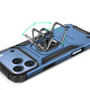 Military Grade Robust Series Hybrid Case with Ring Grip for iPhone 18 Pro Max and iPhone 17 Pro Max - Light Blue