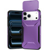 Combat Tough Series Hybrid Case with Camera Lens Cover for iPhone 18 Pro Max and iPhone 17 Pro Max - Purple
