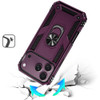 Military Grade Hybrid Case with Ring Grip for iPhone 18 Pro Max and iPhone 17 Pro Max - Burgundy