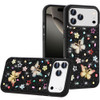 Butterfly Ornaments Diamond Hybrid Case for iPhone 18 Pro Max and iPhone 17 Pro Max - Black