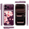 Designer Series Tough Shield Transparent Hybrid Case for iPhone 18 Pro Max and iPhone 17 Pro Max - Cherry Blossom