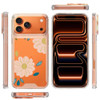 Designer Series Tough Shield Transparent Hybrid Case for iPhone 18 Pro Max and iPhone 17 Pro Max - Minimalist Large Daisy
