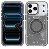 Glitter Series MagSafe Bumper Case with Rotating Ring Holder for iPhone 18 Pro Max and iPhone 17 Pro Max - Black