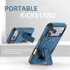 Military Grade HD Armor MagSafe Case with Kickstand for iPhone 18 Pro and iPhone 17 Pro - Blue