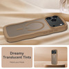 Shade Series Curly Wave Grip Hybrid Case with MagSafe for iPhone 18 Pro and iPhone 17 Pro - Brown