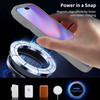 Shade Series Curly Wave Grip Hybrid Case with MagSafe for iPhone 18 Pro and iPhone 17 Pro - Grey