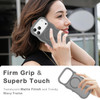 Shade Series Curly Wave Grip Hybrid Case with MagSafe for iPhone 18 Pro and iPhone 17 Pro - Grey