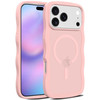 Shade Series Curly Wave Grip Hybrid Case with MagSafe for iPhone 18 Pro and iPhone 17 Pro - Pink
