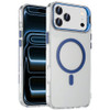 InFrame Series MagSafe Crystal Case with Camera Ring Stand for iPhone 18 Pro and iPhone 17 Pro - Blue