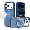 Shade Series MagSafe Case with Ring Holder Kickstand for iPhone 18 Pro and iPhone 17 Pro - Blue
