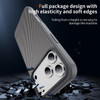 Carbon Fiber Series MagSafe Hybrid Case for iPhone 18 Pro and iPhone 17 Pro - Grey