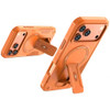 Military Grade HD Armor MagSafe Case with Kickstand for iPhone 18 Pro and iPhone 17 Pro - Cosmic Orange