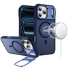 InFrame Series MagSafe Matte Case with Camera Ring Stand for iPhone 18 Pro and iPhone 17 Pro - Blue