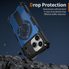 Military Grade MagSafe Tough Ultra Rugged Hybrid Case with Kickstand for iPhone 18 Pro and iPhone 17 Pro - Blue