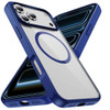HD Slim Transparent Crystal Case with MagSafe for iPhone 18 Pro and iPhone 17 Pro - Blue