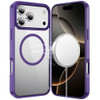 HD Slim Transparent Crystal Case with MagSafe for iPhone 18 Pro and iPhone 17 Pro - Purple