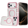 Transparent Protective Bumper Case with MagSafe for iPhone 18 Pro and iPhone 17 Pro - Pink