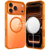 HD Slim Transparent Crystal Case with MagSafe for iPhone 18 Pro and iPhone 17 Pro - Cosmic Orange