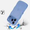 Shade Series Curly Wave Grip Hybrid Case with MagSafe for iPhone 18 Pro and iPhone 17 Pro - Light Blue