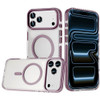 Transparent Protective Bumper Case with MagSafe for iPhone 18 Pro and iPhone 17 Pro - Burgundy