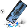 Military Grade MagSafe Tough Ultra Rugged Hybrid Case with Kickstand for iPhone 18 Pro and iPhone 17 Pro - Light Blue