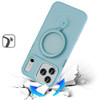 Candy Series MagSafe Hybrid Case with Kickstand Ring Holder for iPhone 18 Pro and iPhone 17 Pro - Blue