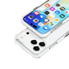 Transparent Protective Bumper Case for iPhone 18 Pro and iPhone 17 Pro - White