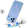 Crystal Clear Transparency MagSafe Case for iPhone 18 Pro and iPhone 17 Pro - Purple